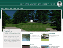 Tablet Screenshot of lakewaramaugcc.com